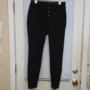 LC Lauren Conrad Women's Black Skinny Jeans
